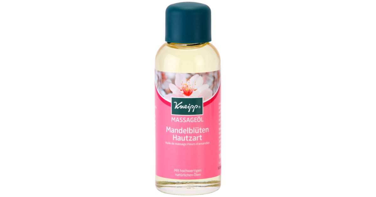 Kneipp Almond Blossom massage oil notino.co.uk