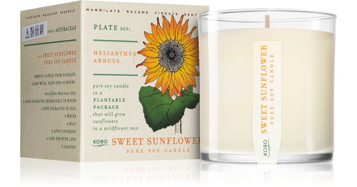 Sweet Sunflower Candle