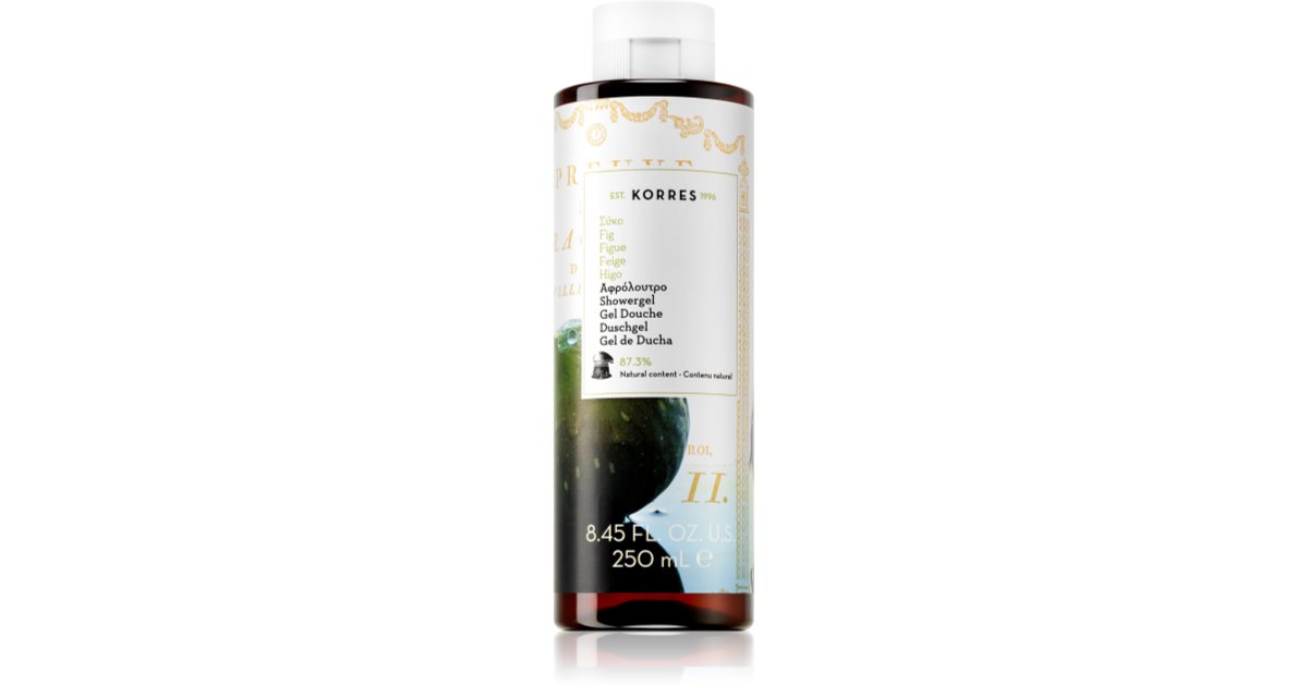 Korres Fig Silky Shower Gel notino.co.uk
