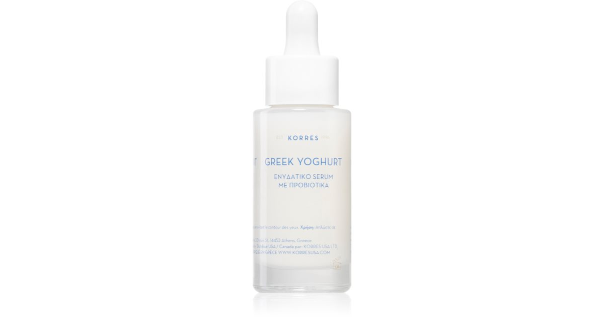 Korres Greek Yoghurt Gentle Facial Serum with Probiotics | notino.ie