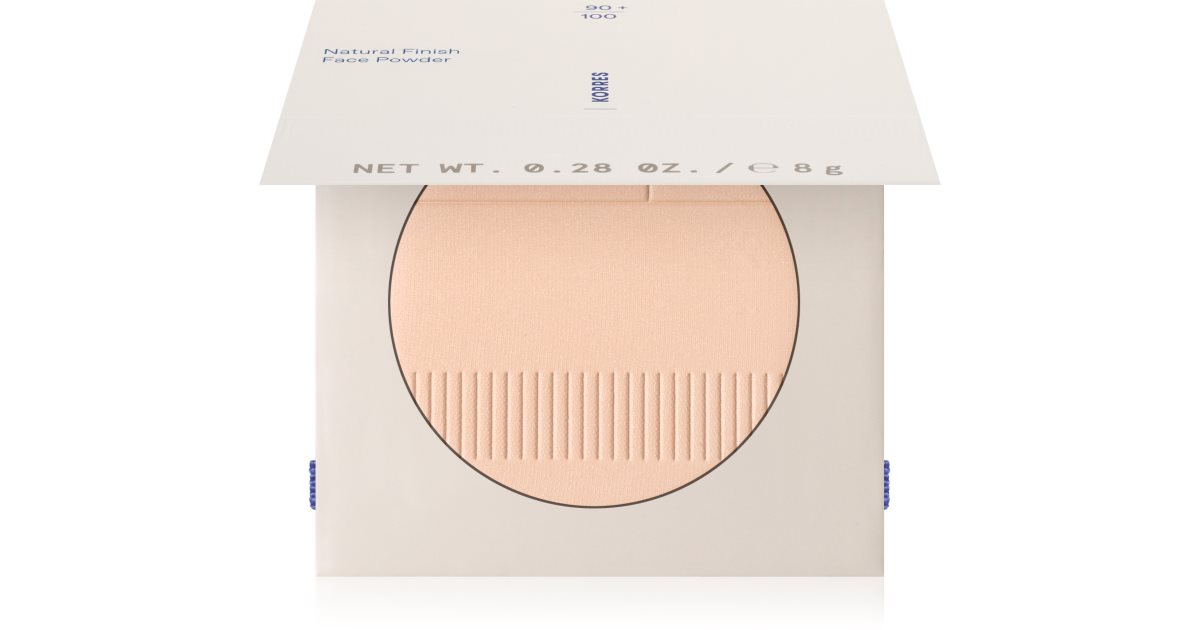 Shell Finish On Compact Korres Natural Finish compact unifying powder | notino.co.uk