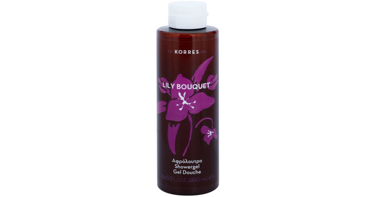 Korres Lily Bouquet Shower Gel notino.co.uk