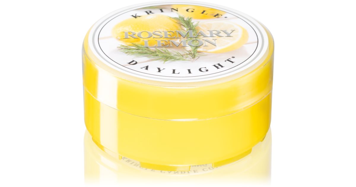 Kringle Candle Rosemary Lemon tealight candle notino.ie