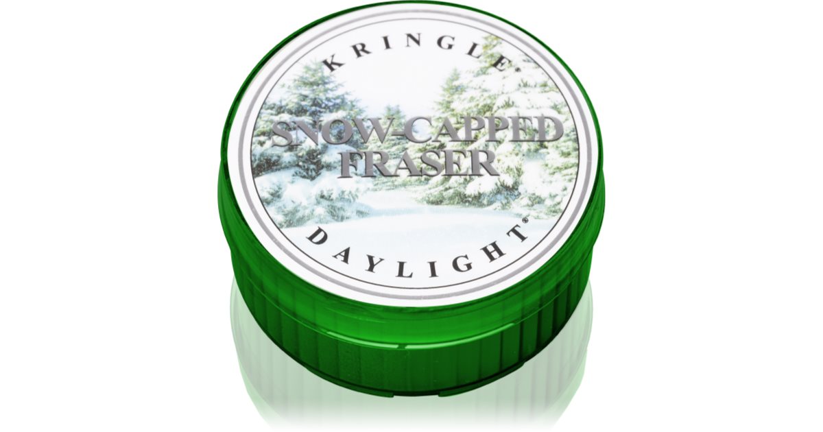 Kringle Candle Snow Capped Fraser bougie chauffeplat notino.fr