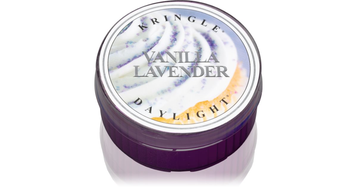 Kringle Candle Vanilla Lavender bougie chauffeplat notino.fr