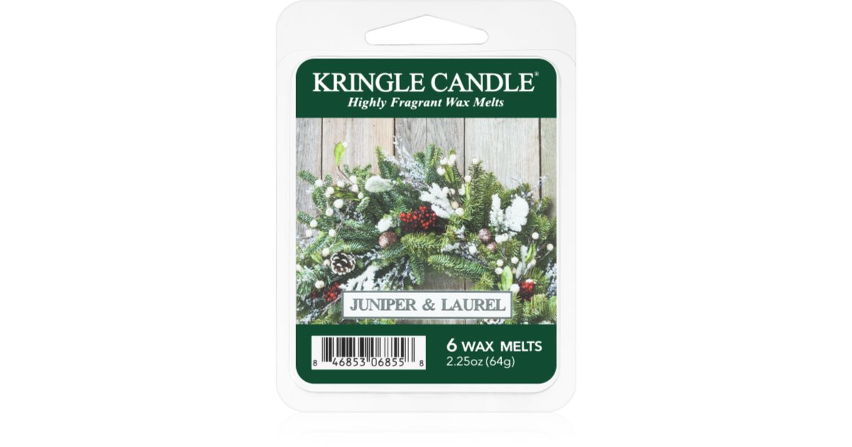 Kringle Candle Juniper & Laurel wax melt notino.co.uk