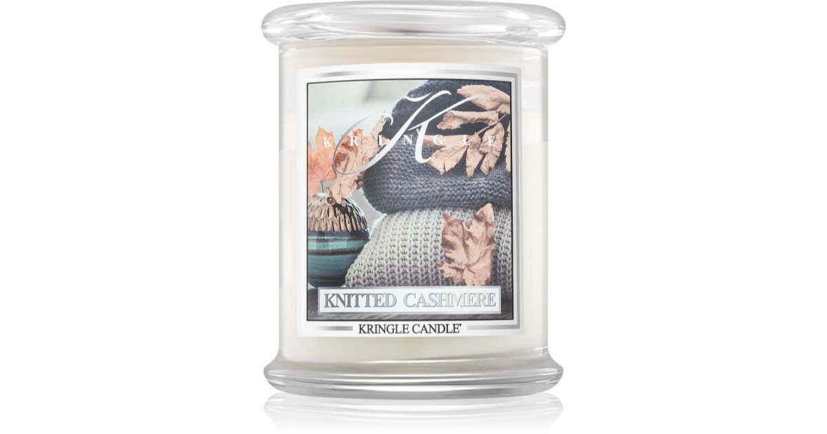 Kringle Candle Knitted Cashmere kvapioji žvakė notino.lt