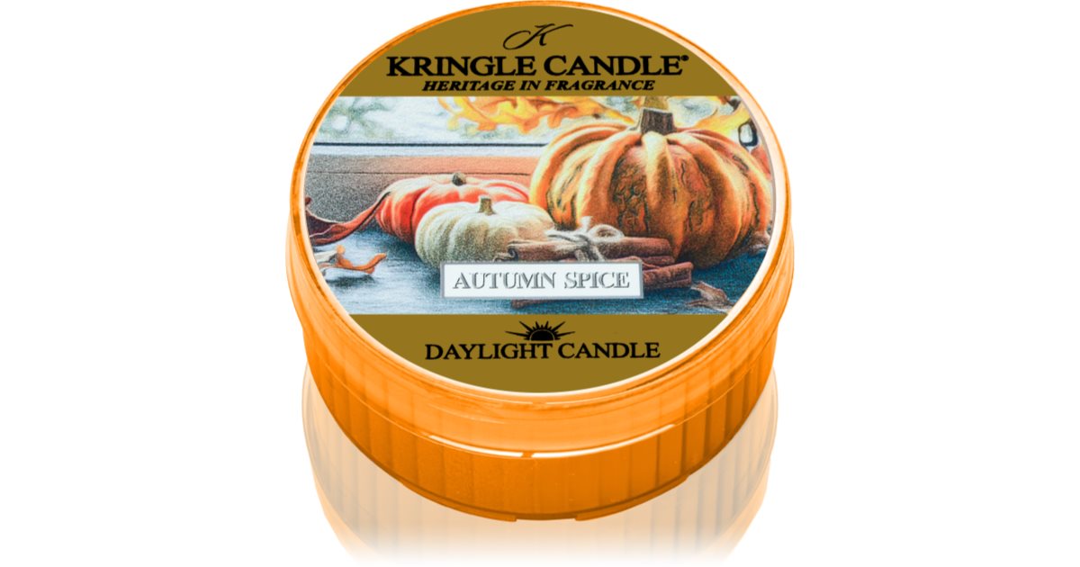 Kringle Candle Autumn Spice vela do chá notino.pt