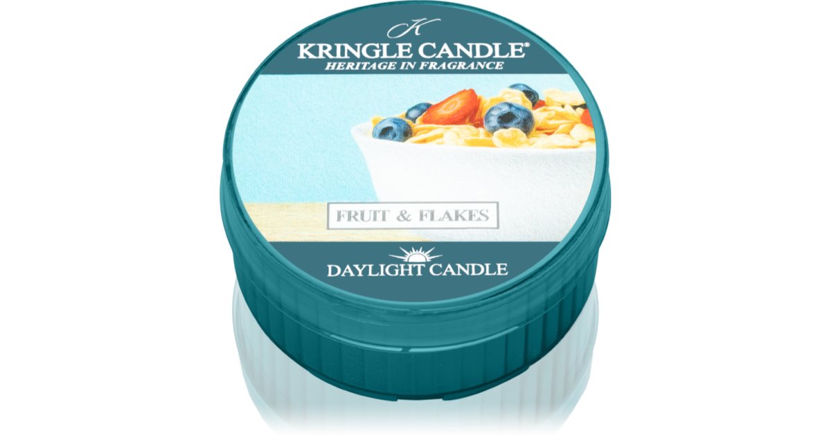 Kringle Candle Fruit & Flakes tealight candle notino.ie