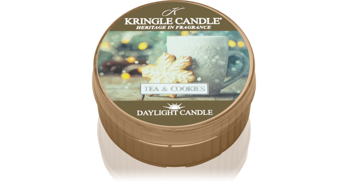 Kringle Candle Tea & Cookies čajová svíčka notino.cz