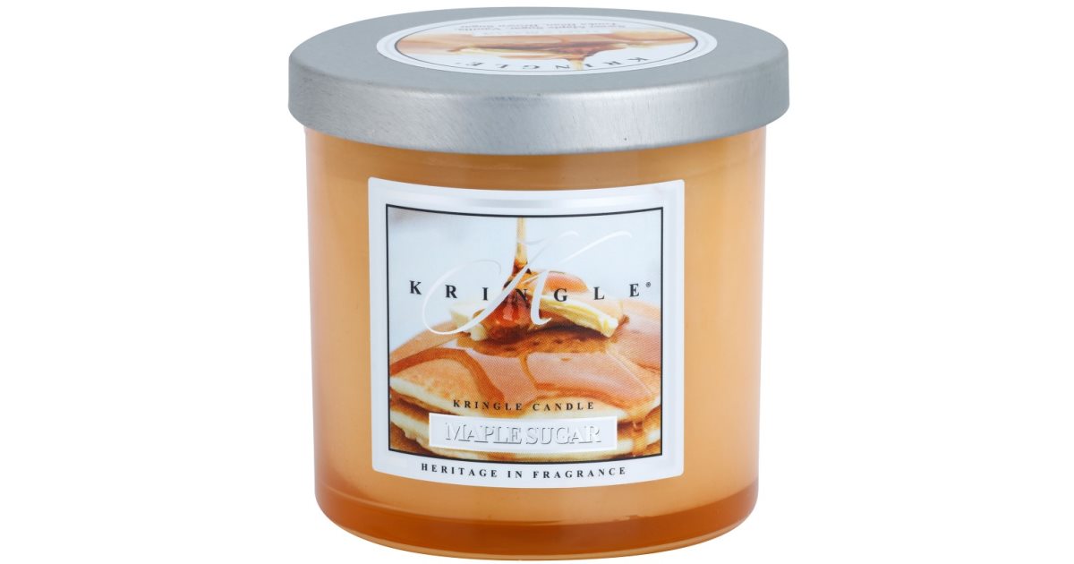 Kringle Candle Maple Sugar vela perfumado 140 g notino.pt