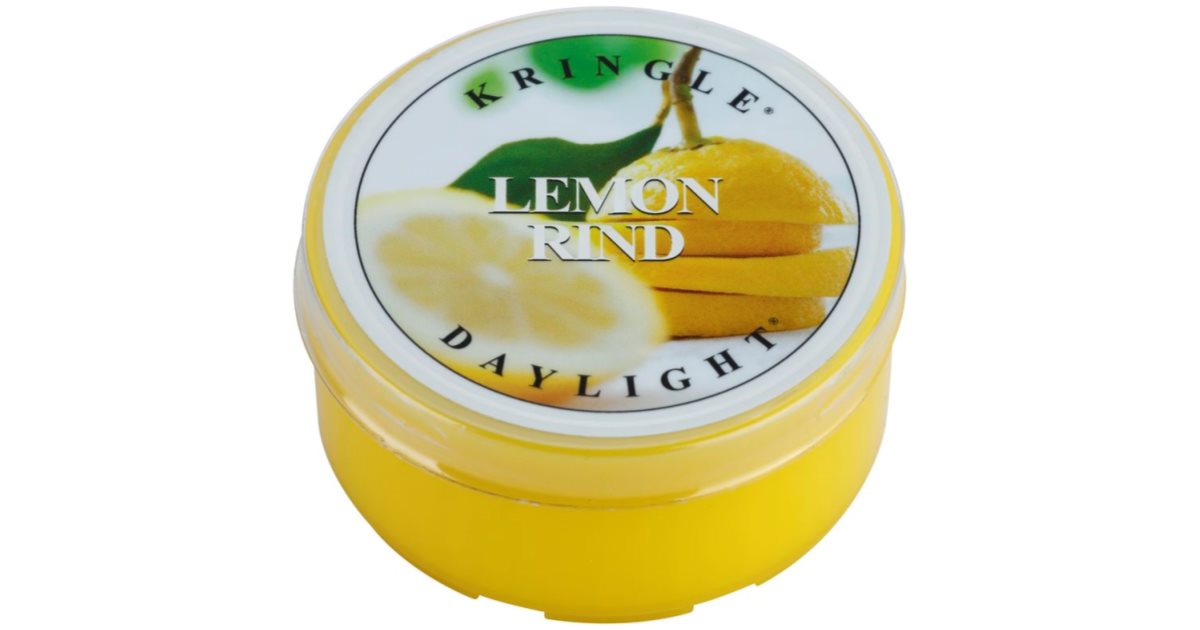 Kringle Candle Lemon Rind čajová svíčka 35 g notino.cz