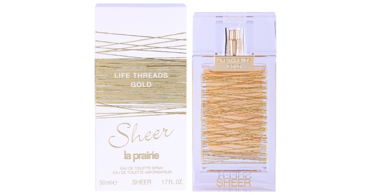 La Prairie Life Threads Sheer Gold eau de toilette para mulheres 50 ml 