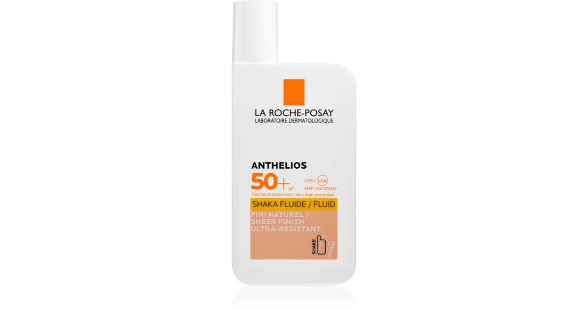 La Roche-Posay Anthelios SHAKA schützendes getöntes Gesichtsfluid SPF ...