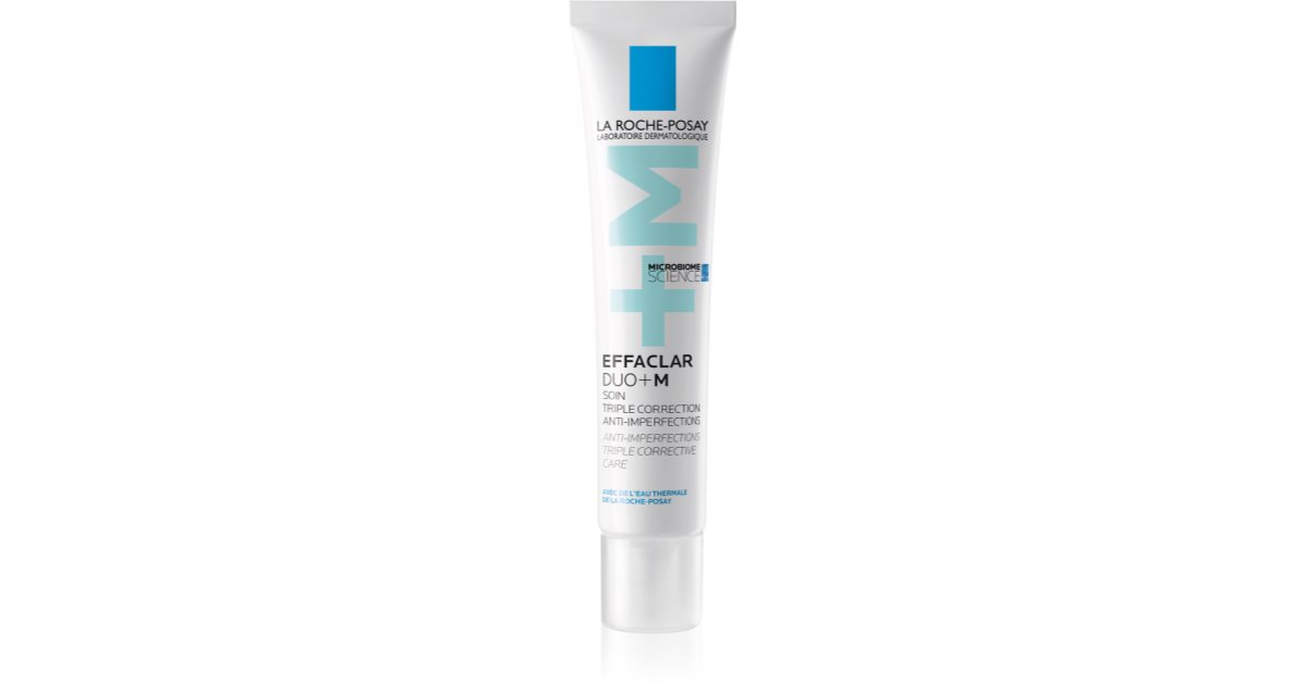 La Roche-Posay Effaclar DUO (+M) trattamento correttore rigenerante contro le imperfezioni della pelle e le tracce di acne | notino.it