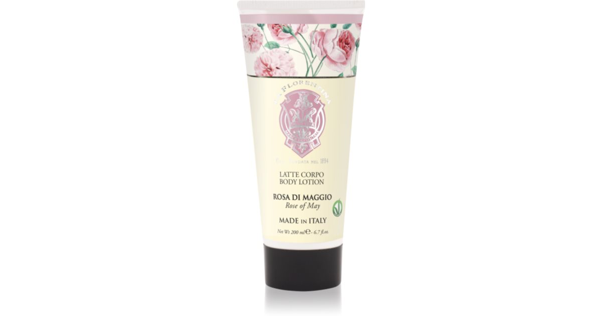 La Florentina Rose Of May Body Lotion Vla Ilni Losjon Za Telo Z Vonjem Vrtnic Notino Si