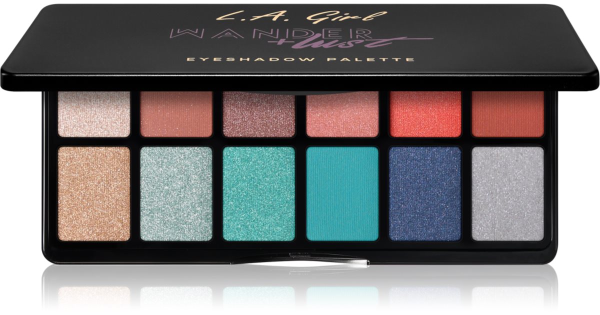 LA Girl Eye Lux Eternalize Lidschatten-Palette – Atmungsaktive Farben Für Intensive Looks