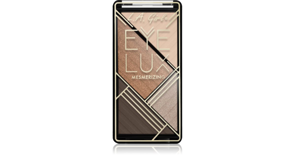 LA Girl Eye Lux Eternalize Lidschatten-Palette – Atmungsaktive Farben Für Intensive Looks