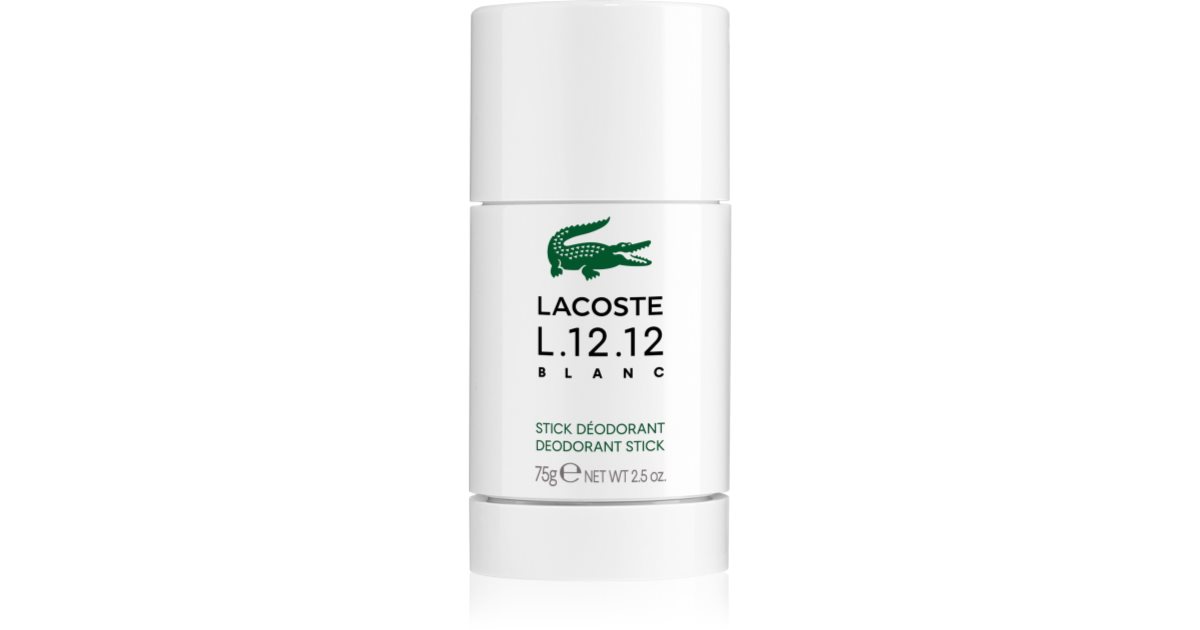 Lacoste Eau de Lacoste L.12.12 Blanc deodorant stick pour homme notino