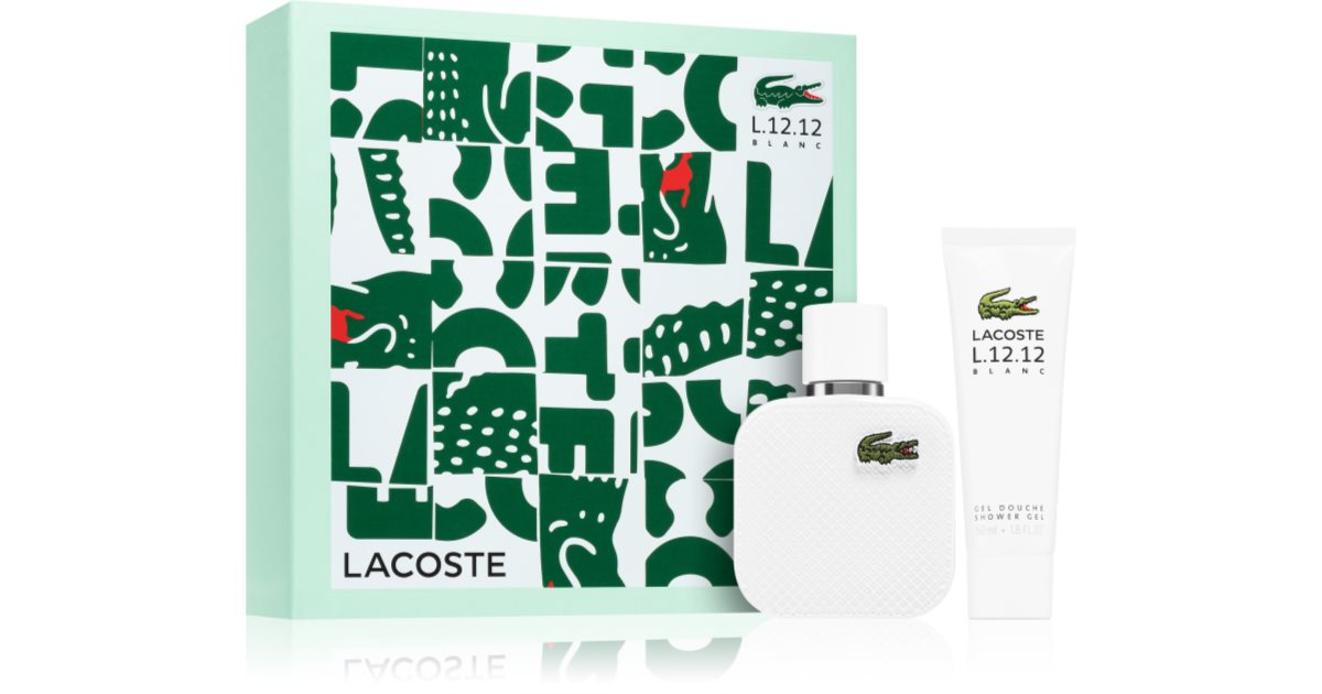 Lacoste white cologne clearance gift set