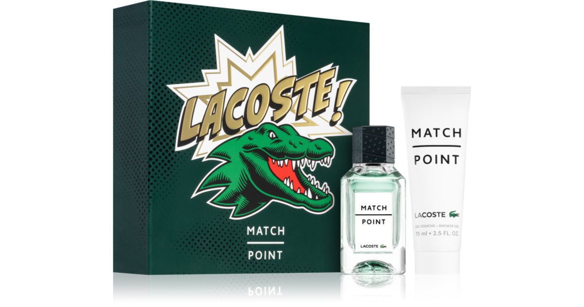 Lacoste Match Point Gift Set for men notino.ie