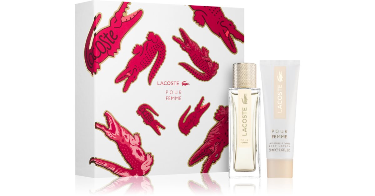 Lacoste Pour Femme zestaw upominkowy dla kobiet | notino.pl