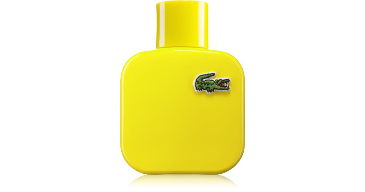 Eau de 2025 lacoste jaune