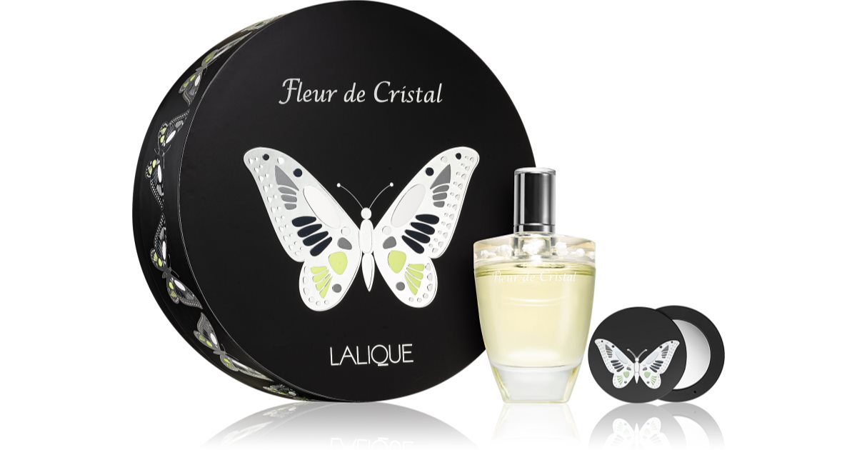 Lalique Fleur de Cristal lote de regalo para mujer