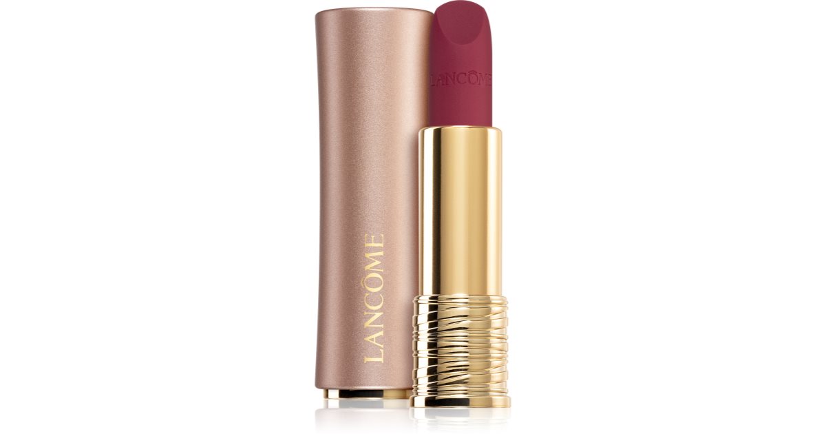 Lancôme L'Absolu Rouge Intimatte kremowa szminka do ust z matowym