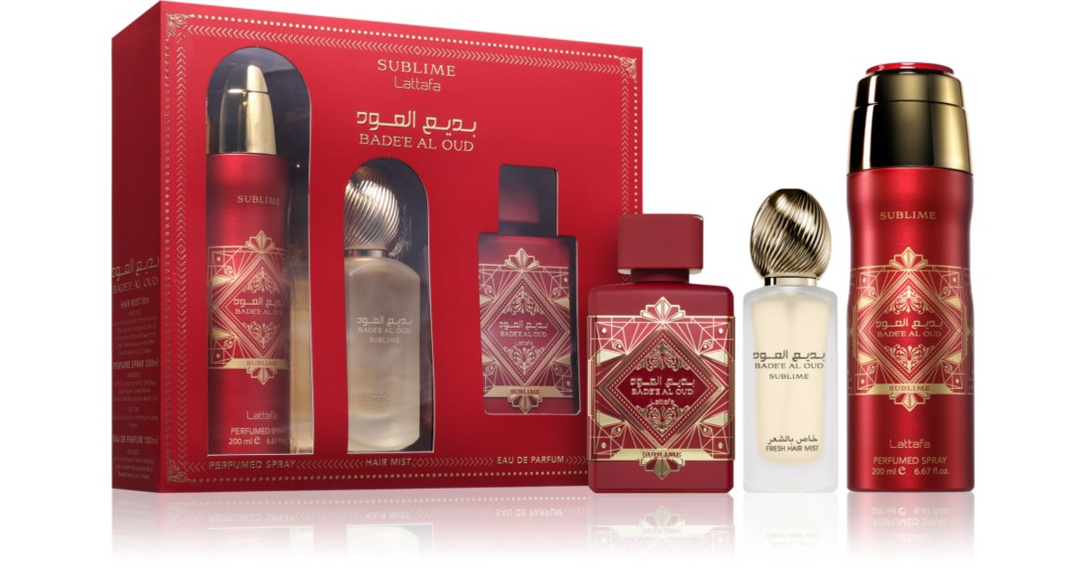 ファンデーション Lattafa Bade'e al Oud Sublime 100ml Lattafa Bade'e Al Oud Sublime woda perfumowana unisex 100 ml