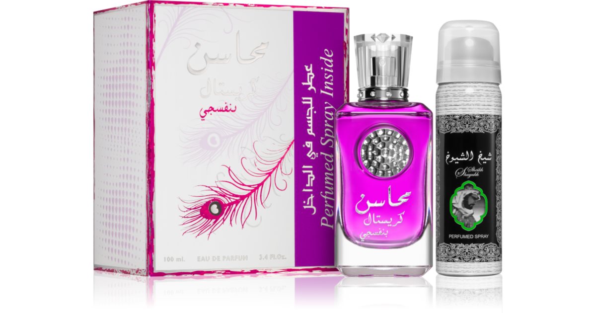 Mahasin crystal best sale violet perfume