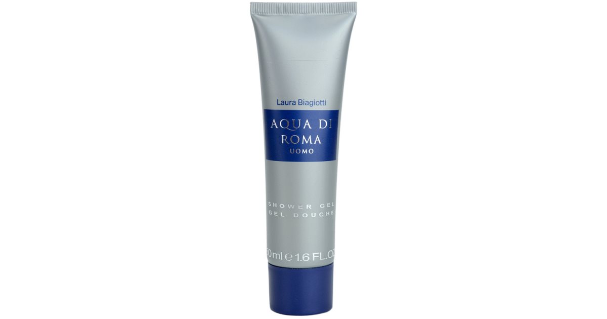 Laura Biagiotti Aqua di Roma Uomo gel douche pour homme 50 ml | notino.fr
