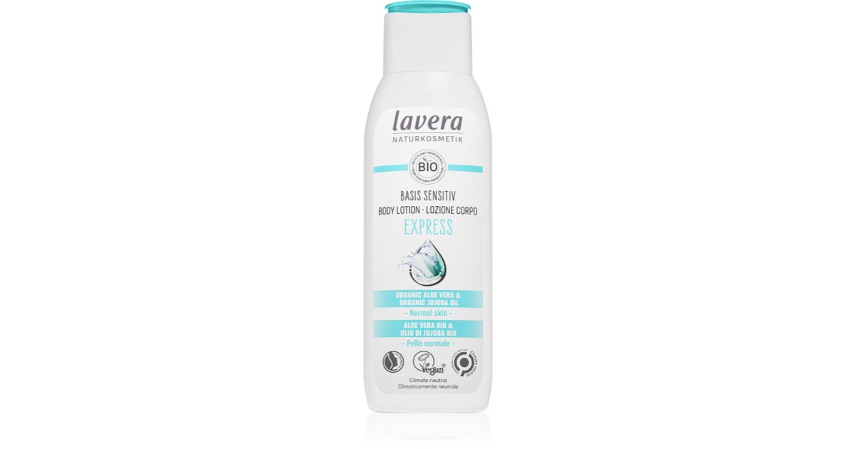 Lavera Basis Sensitiv Body Wash 2in1 – Mit Bio Aloe Vera, Vegan, Silikonfrei, 250 Ml