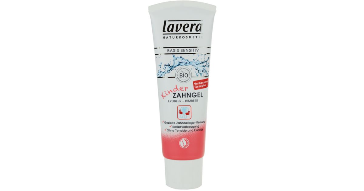 Lavera Basis Sensitiv Gel Dentaire Pour Enfant Notino Fr