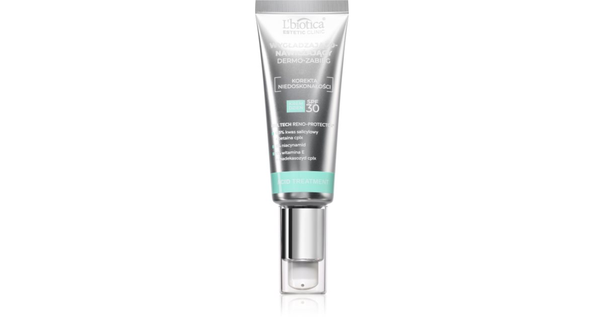 L’biotica Estetic Clinic Acid Treatment loção hidratante protetora com ...