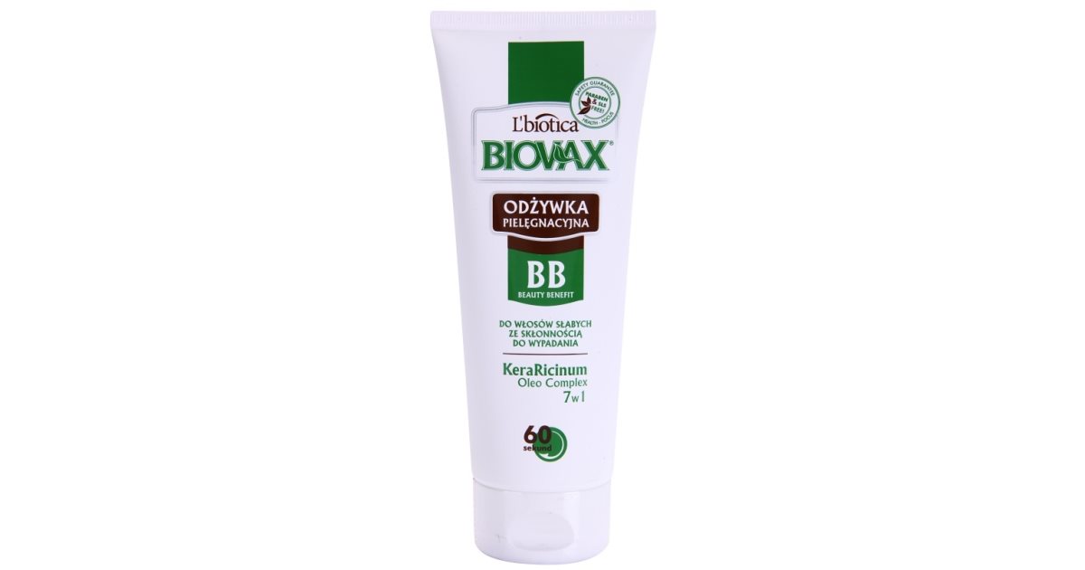 L'Biotica Biovax MED Anti Hair Loss Shampoo – 200 Ml, Mit Multimineral-Komplex