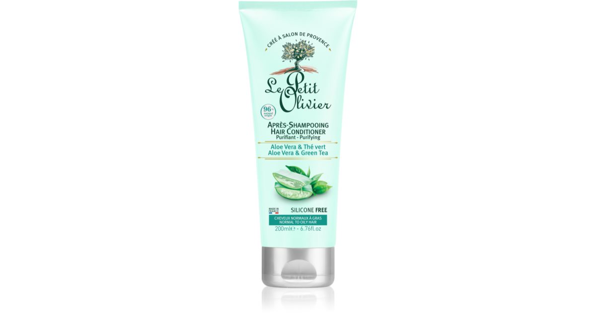 Le Petit Olivier Aloe Vera & Green Tea Conditioner For Normal To Oily
