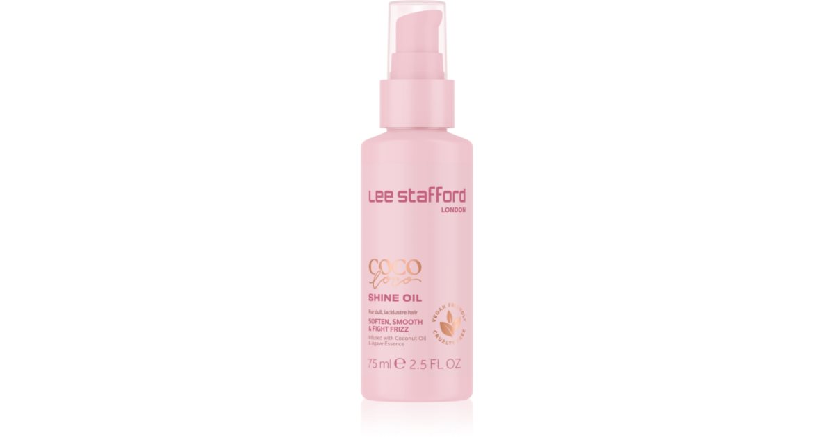 Lee Stafford CoCo LoCo Agave Radiance Mask for shiny and soft hair notino.ie