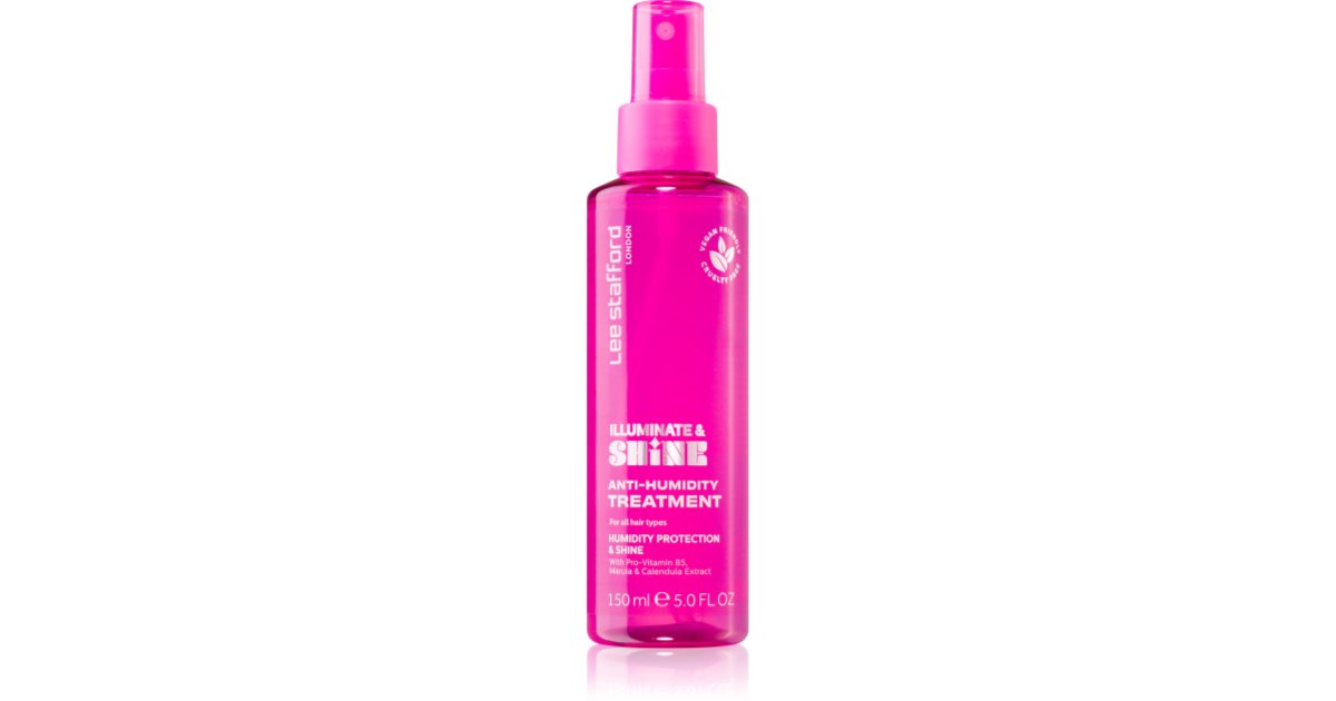 Lee Stafford Illuminate & Shine AntiHumidity Treatment antifrizz hair spray notino.co.uk