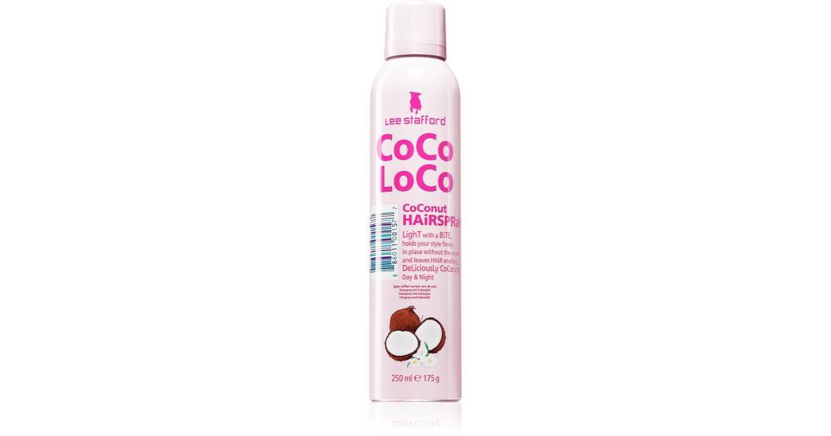 Lee Stafford CoCo LoCo Hairspray notino.co.uk