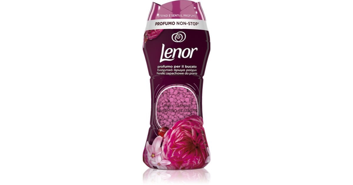 Lenor Ruby Jasmine parfum de linge en perles | notino.fr