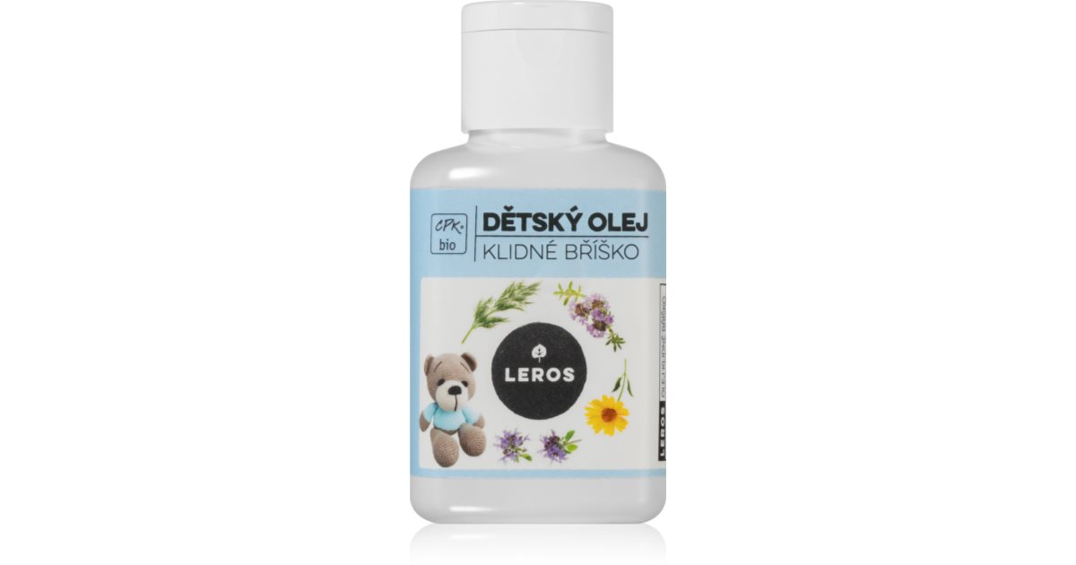 Leros BIO Baby Oil Calm Belly Wild Thyme Dill Ulje Za Masa u Stomaka leros-bio-baby-oil-calm-belly-wild-thyme-dill-ulje-za-masa-u-stomaka