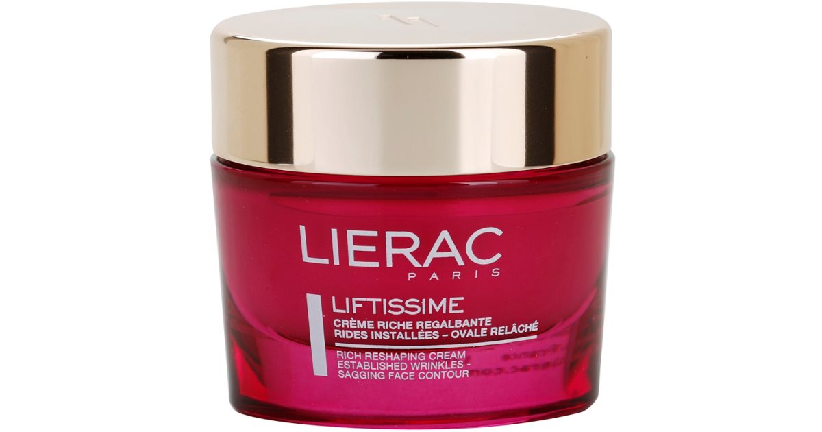 Lierac Liftissime Cr Me Nourrissante Remodelante Pour Peaux S Ches