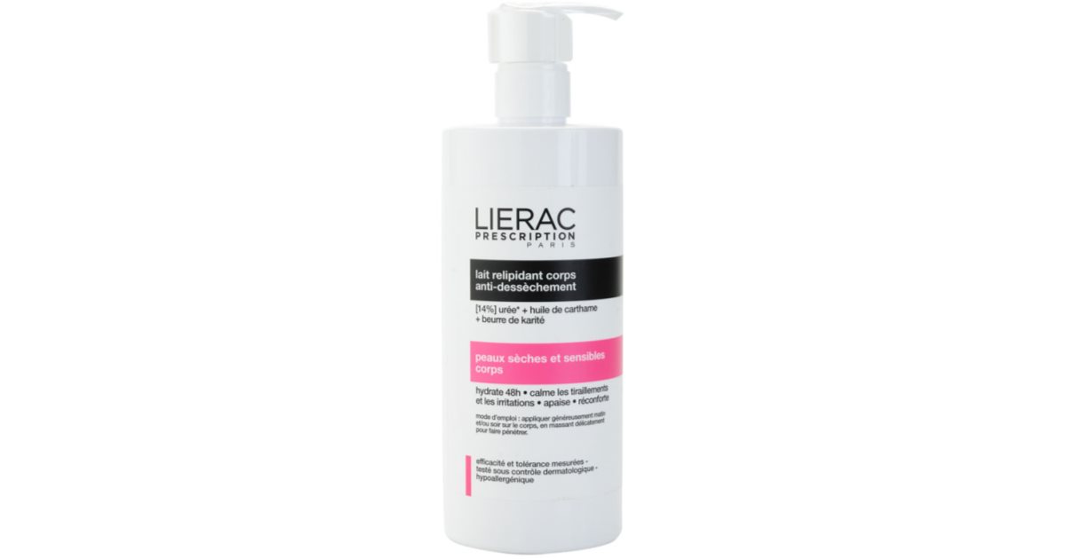 Lierac Prescription Body Lotion For Dry and Sensitive Skin notino.co.uk