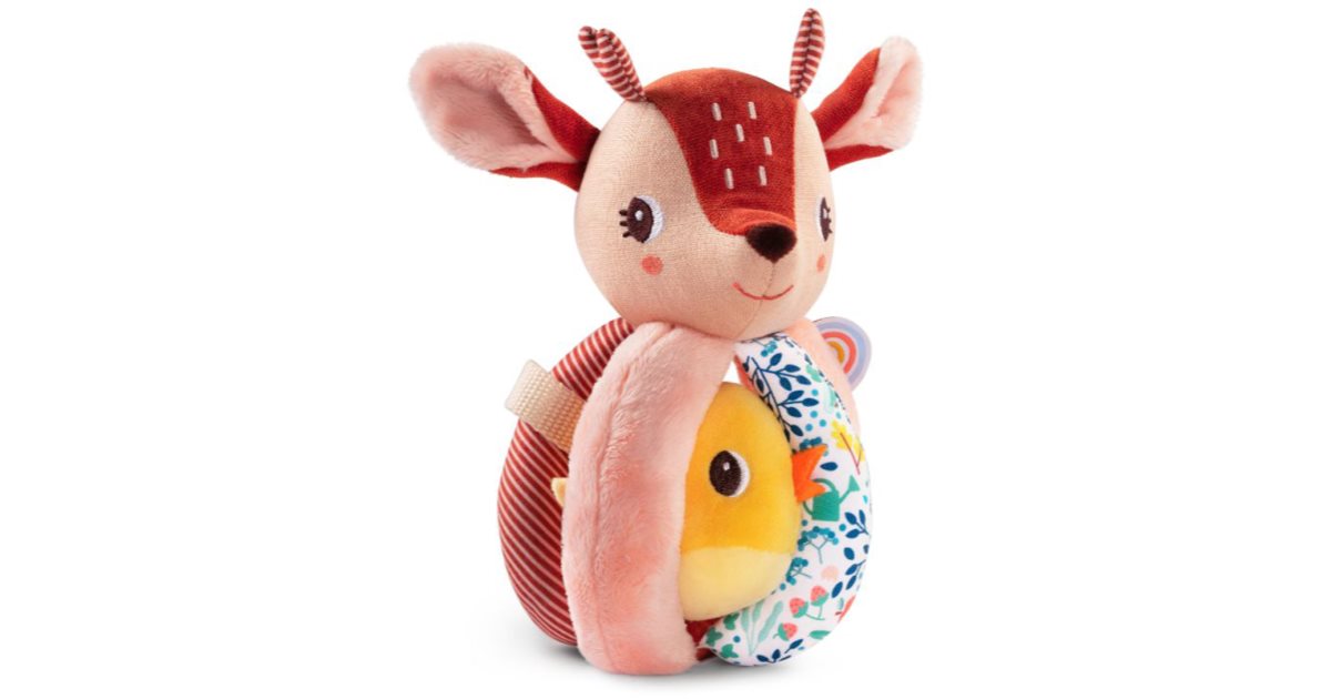 Squishseas Rattles Rangle Lilliputiens Rattle with Handles Stella and Bird rangle | notino.dk