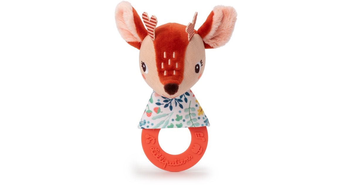 Lilliputiens - Simon Teething Rattle