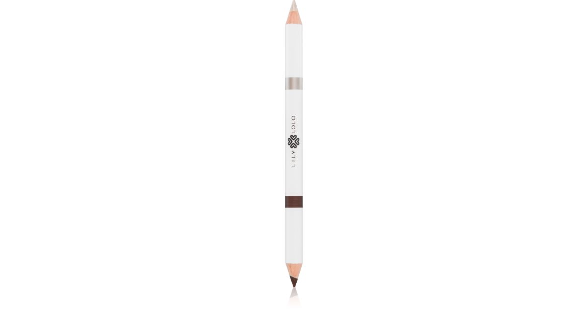 Lily Lolo Eyebrow Duo Pencil – Light, Für Natürliche Augenbrauen