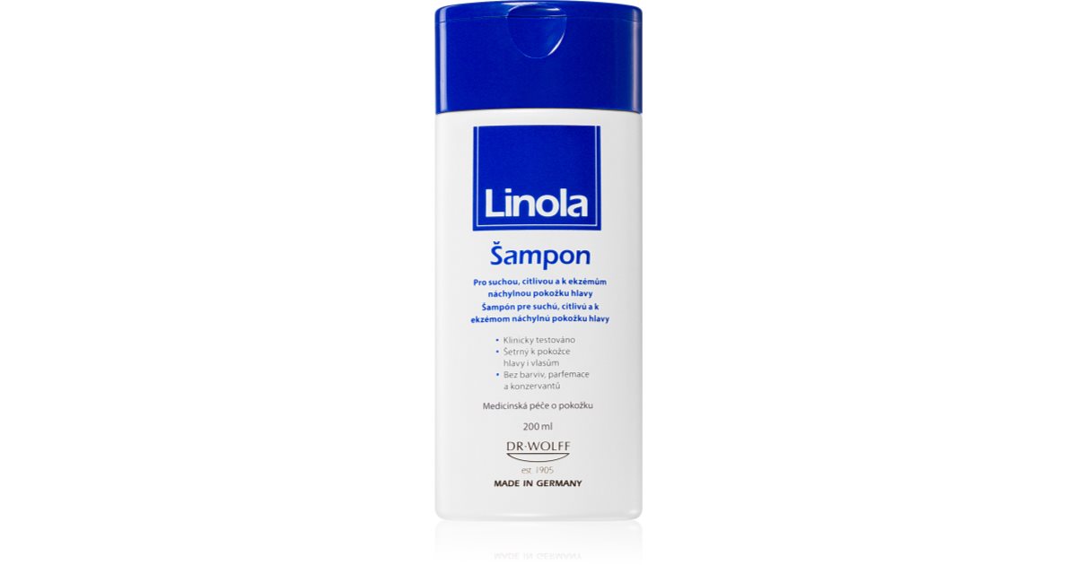 Linola Shampoo champô para o couro cabeludo sensivel e irritado | notino.pt