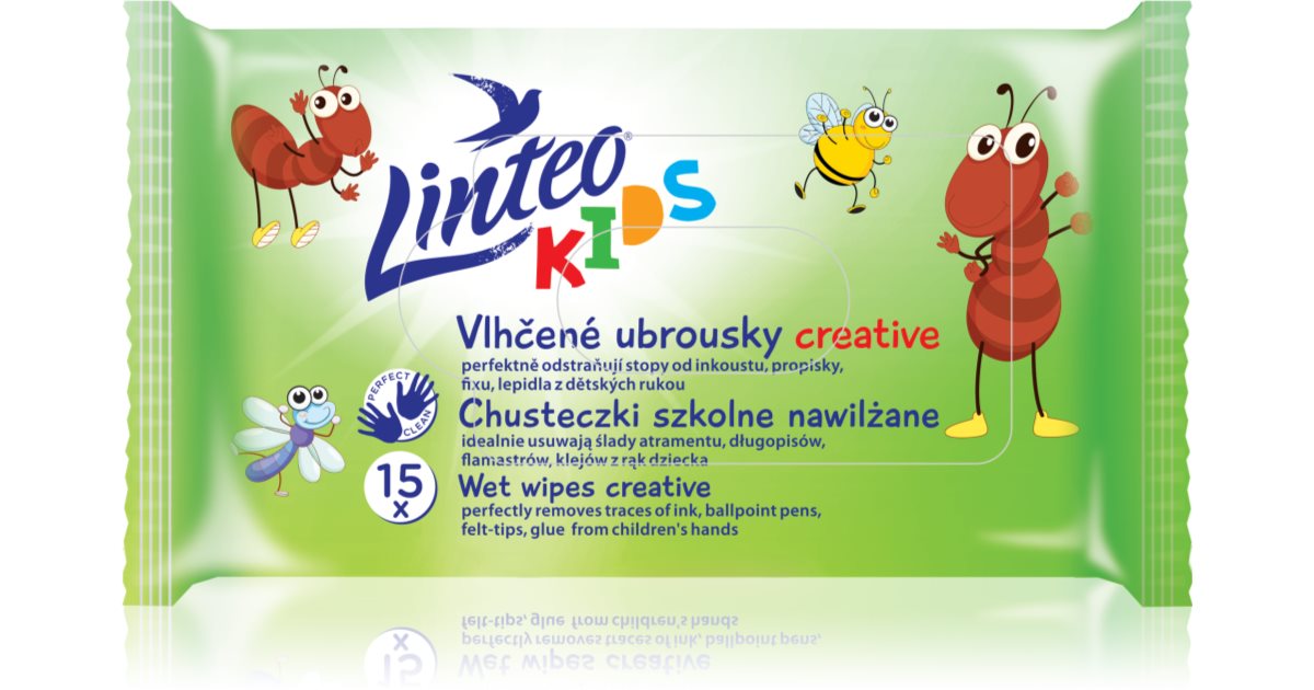 Linteo Kids Creative salviette umidificate per bambini
