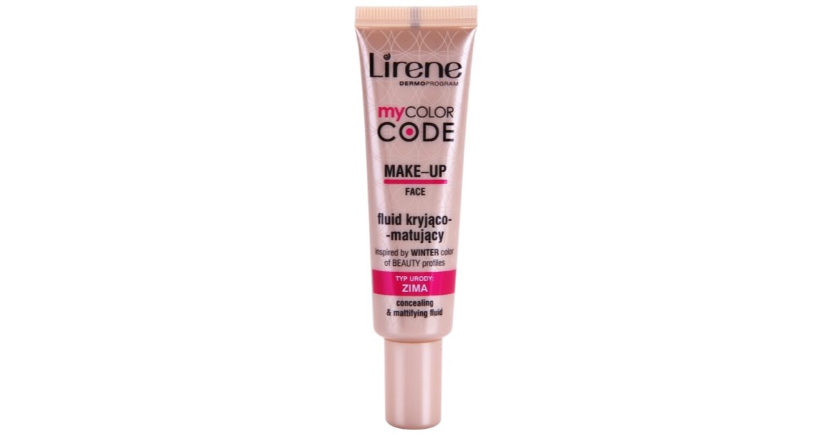 Lirene My Color Code fond de teint fluide effet mat | notino.fr